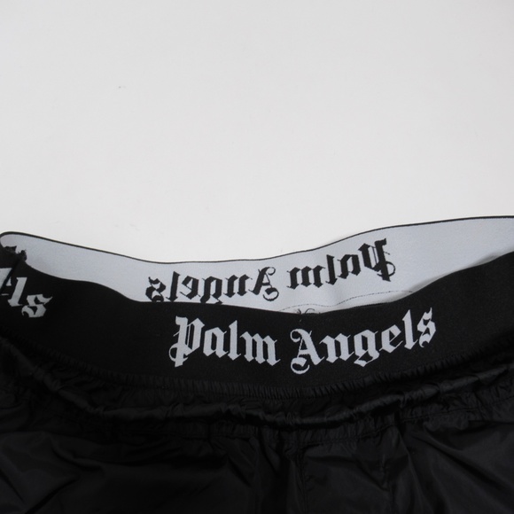 Palm Angels Women's Layered Logo Track Pants Black Size L - Picture 8 of 12